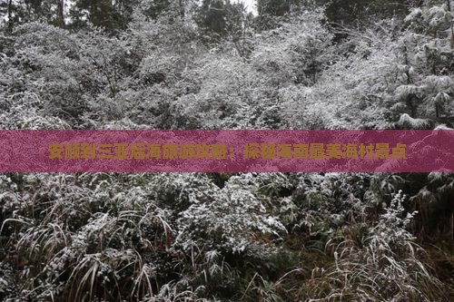 安顺到三亚后海旅游攻略：探秘海南最美海村景点