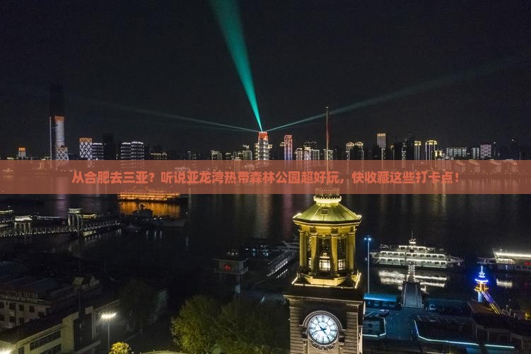 合肥出发三亚亚龙湾热带森林公园旅游打卡点