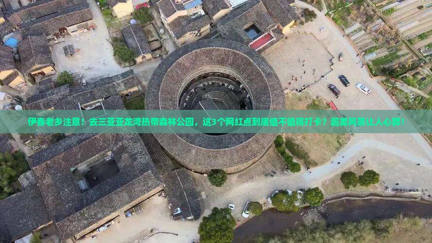 伊春出发三亚亚龙湾热带森林公园旅游网红地点