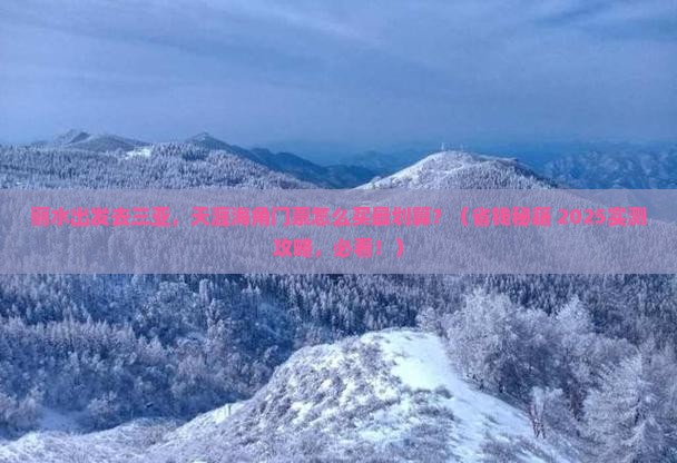 丽水去三亚天涯海角门票