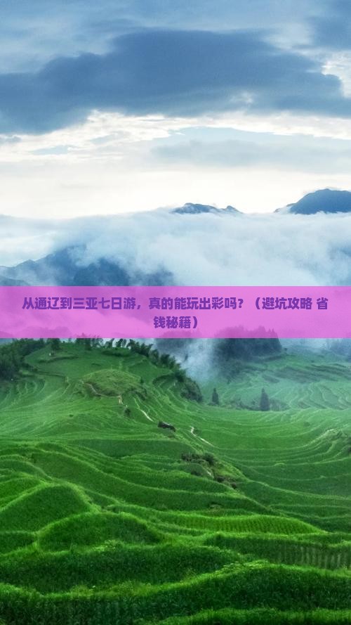通辽市前往三亚半山半岛帆船港七日游