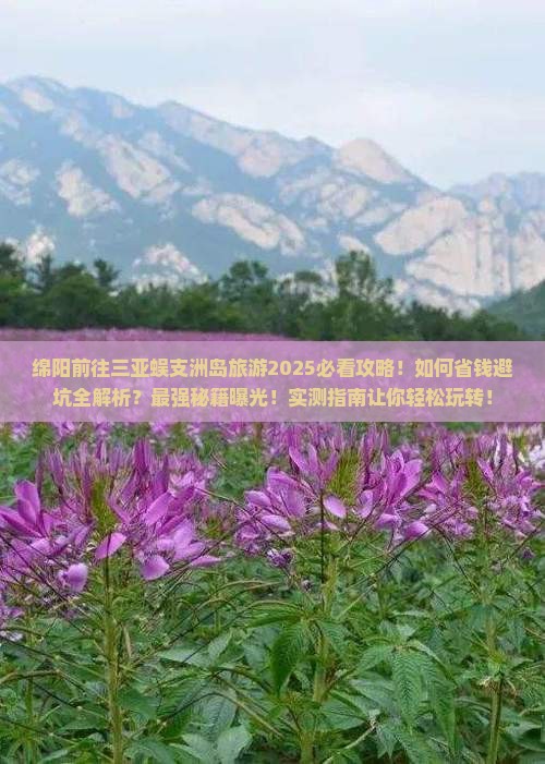 绵阳前往三亚蜈支洲岛旅游