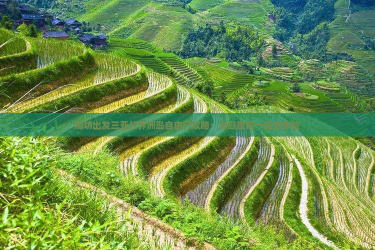 廊坊出发三亚分界洲岛自由行