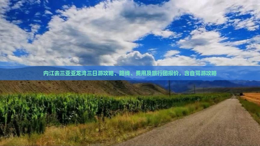 内江去三亚亚龙湾三日游