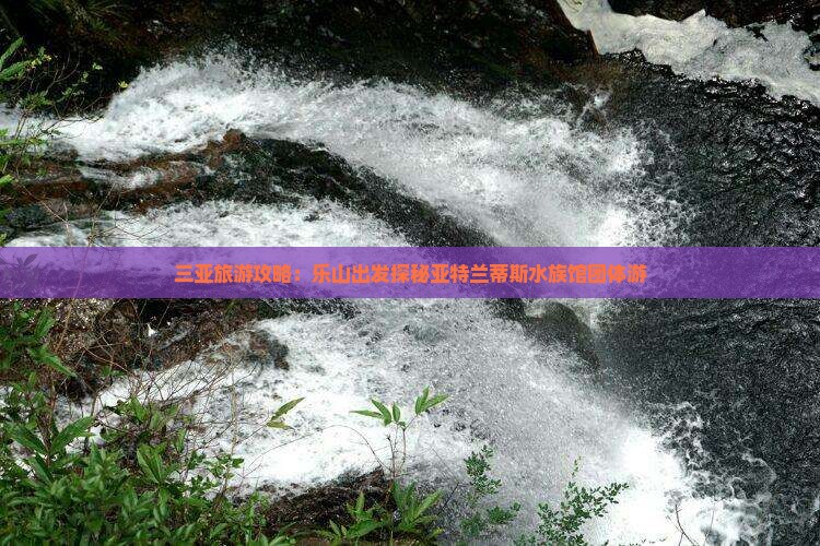 三亚旅游攻略：乐山出发探秘亚特兰蒂斯水族馆团体游