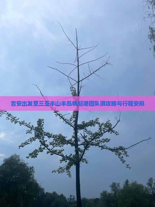 吉安出发至三亚半山半岛帆船港团队游攻略与行程安排