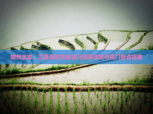 赣州出发：三亚海棠湾自由行旅游攻略与热门景点指南