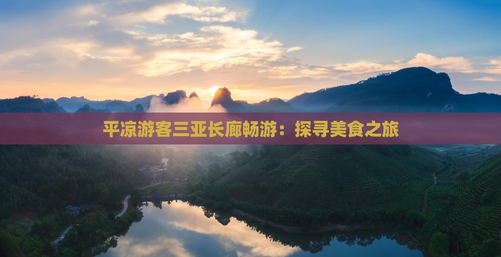 平凉游客三亚长廊畅游:探寻美食之旅 平凉游客三亚长廊畅游:探寻美食之旅