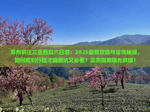 苏州前往三亚西岛六日游