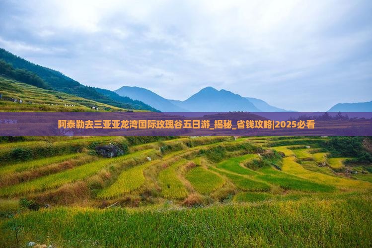 阿泰勒去三亚亚龙湾国际玫瑰谷五日游