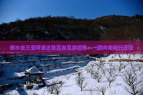 衡水去三亚呀诺达景区自驾游攻略：一路向南畅行无阻