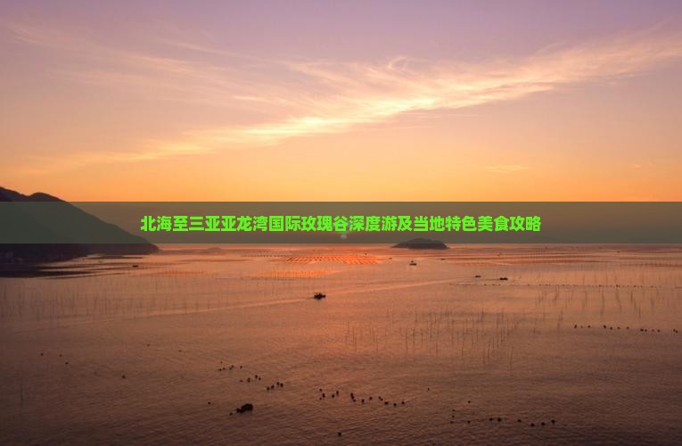北海至三亚亚龙湾国际玫瑰谷深度游及当地特色美食攻略