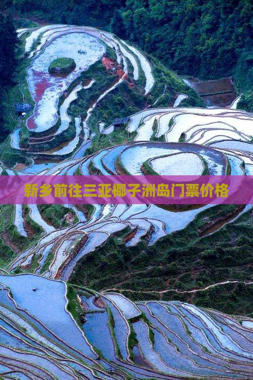 新乡前往三亚椰子洲岛门票价格