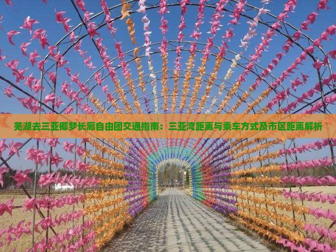 芜湖去三亚椰梦长廊自由团交通指南：三亚湾距离与乘车方式及市区距离解析