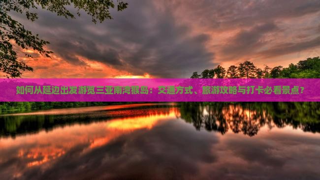 如何从延边出发游览三亚南湾猴岛：交通方式、旅游攻略与打卡必看景点？