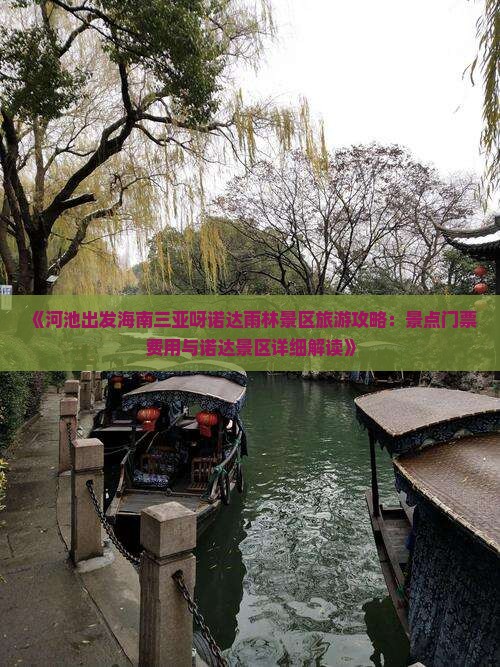 《河池出发海南三亚呀诺达雨林景区旅游攻略：景点门票费用与诺达景区详细解读》