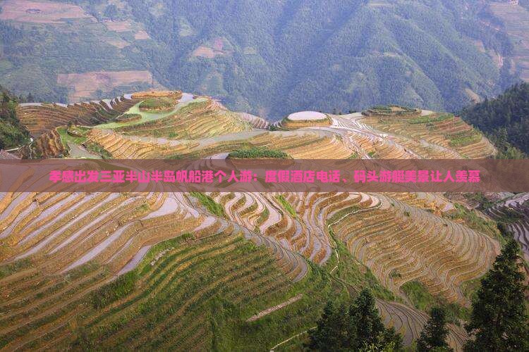 孝感出发三亚半山半岛帆船港个人游：度假酒店电话、码头游艇美景让人羡慕