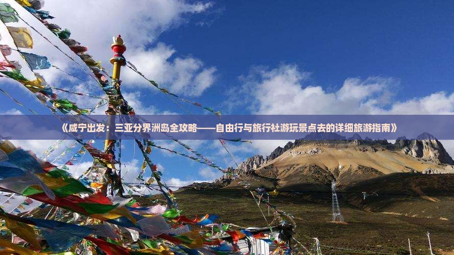 《咸宁出发：三亚分界洲岛全攻略——自由行与旅行社游玩景点去的详细旅游指南》