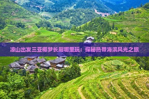 凉山出发三亚椰梦长廊哪里玩：探秘热带海滨风光之旅