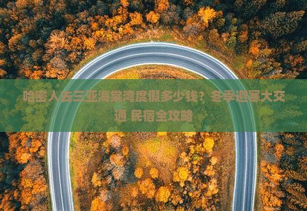 哈密人去三亚海棠湾度假多少钱？冬季避寒大交通+民宿全攻略