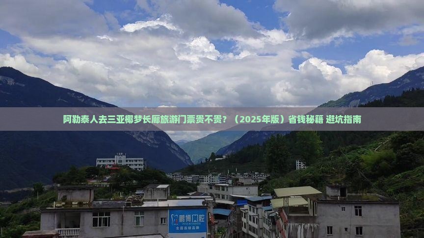 阿勒泰出发三亚椰梦长廊门票