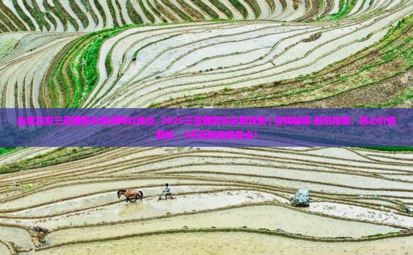 汕尾出发三亚鹿回头旅游网红地点