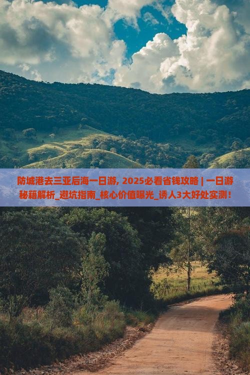 防城港去三亚后海一日游