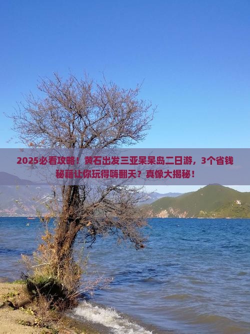 黄石前往三亚呆呆岛二日游
