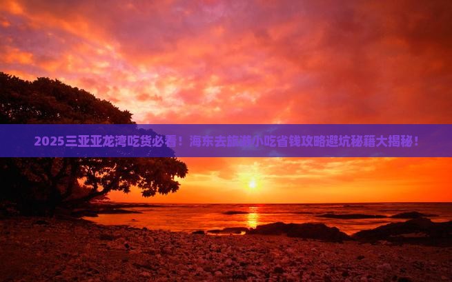 海东去三亚亚龙湾旅游小吃