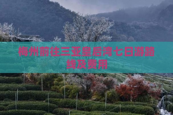 梅州前往三亚皇后湾七日游