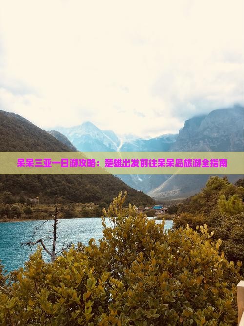 楚雄前往三亚呆呆岛一日游