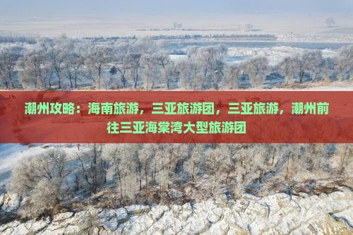 潮州前往三亚海棠湾大型旅游团