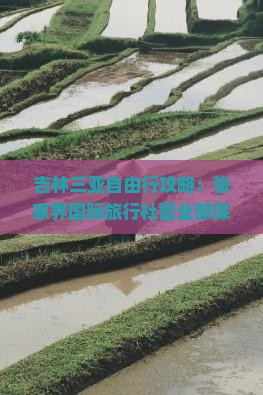 吉林出发三亚西岛大型旅游团