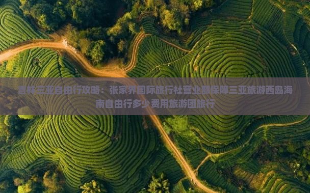吉林出发三亚西岛大型旅游团