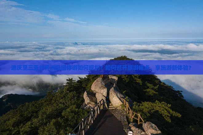 迪庆至三亚分界洲岛团体游如何规划？如何避开旅游痛点，享施游新体验？