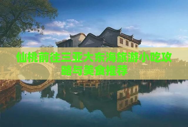 仙桃前往三亚大东海旅游小吃攻略与美食推荐