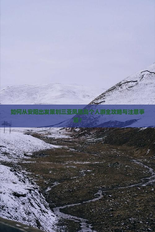 如何从安阳出发策划三亚凤凰岛个人游全攻略与注意事项？