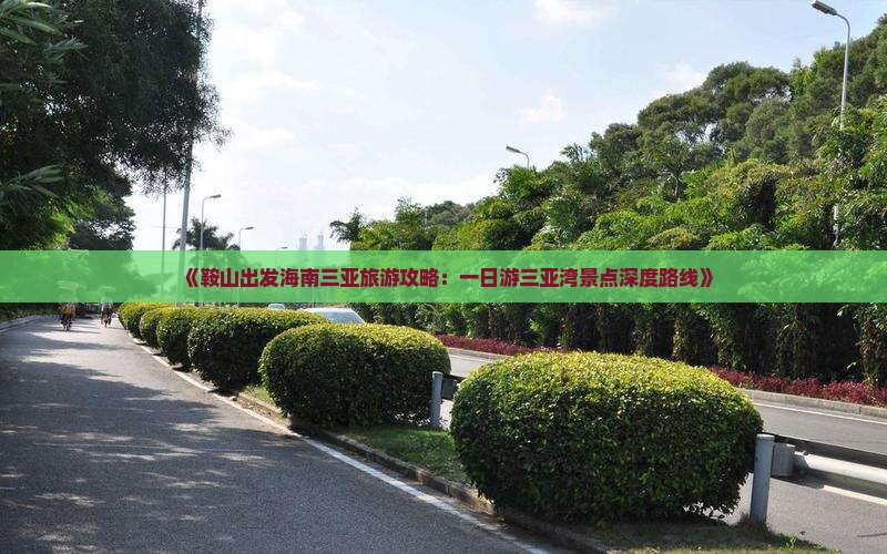 《鞍山出发海南三亚旅游攻略：一日游三亚湾景点深度路线》