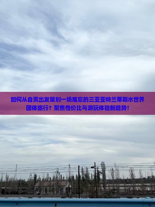 如何从自贡出发策划一场难忘的三亚亚特兰蒂斯水世界团体旅行？聚焦性价比与游玩体验新趋势！
