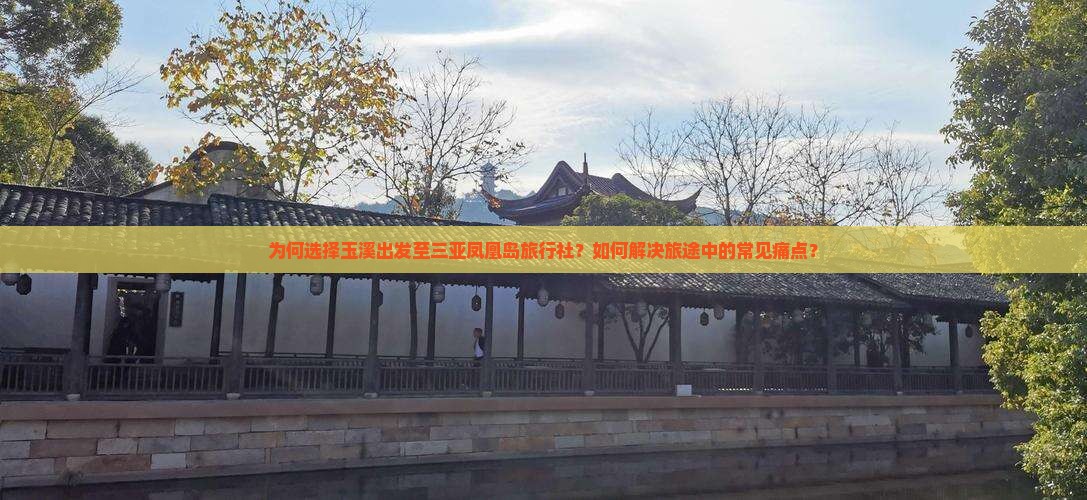 为何选择玉溪出发至三亚凤凰岛旅行社？如何解决旅途中的常见痛点？