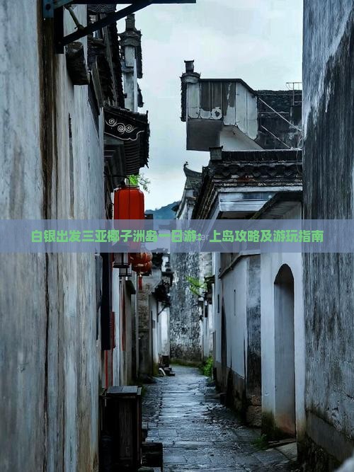 白银出发三亚椰子洲岛一日游：上岛攻略及游玩指南