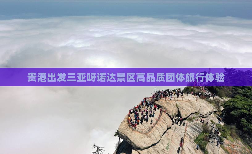 贵港出发三亚呀诺达景区高品质团体旅行体验