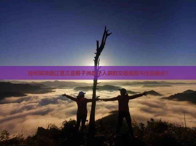 如何解决通辽至三亚椰子洲岛个人游的交通难题与住宿痛点？