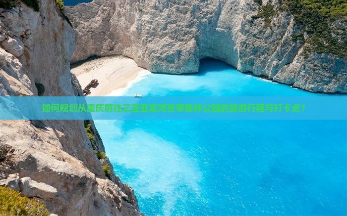 如何规划从重庆前往三亚亚龙湾热带森林公园的旅游行程与打卡点？