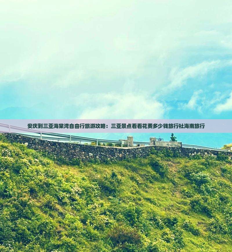 安庆到三亚海棠湾自由行旅游攻略：三亚景点看看花费多少钱旅行社海南旅行