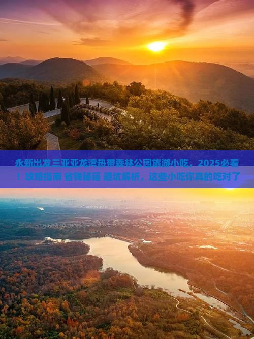 永新出发三亚亚龙湾热带森林公园旅游小吃
