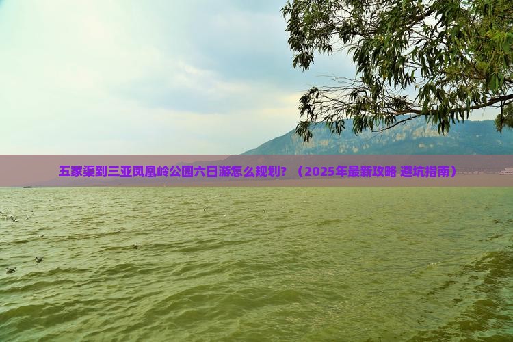 五家渠出发三亚凤凰岭公园六日游