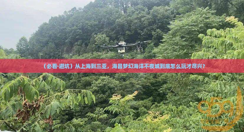 上海出发三亚海昌梦幻海洋不夜城旅游