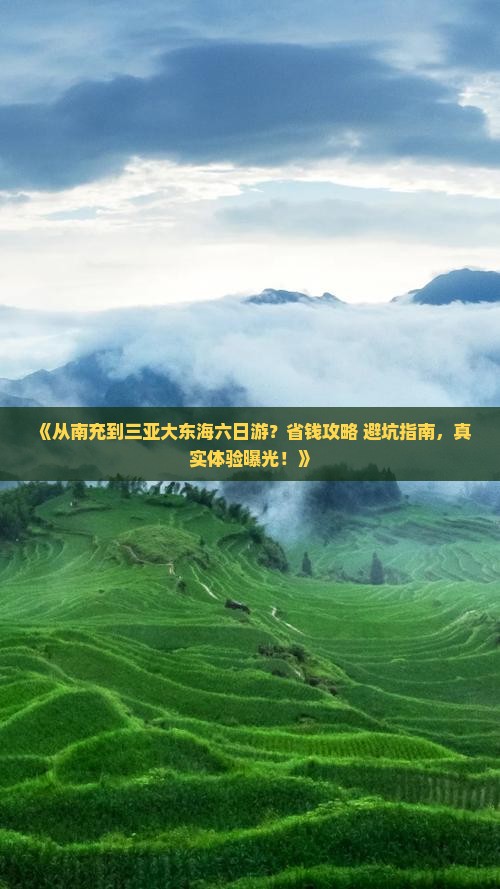南充出发三亚大东海六日游