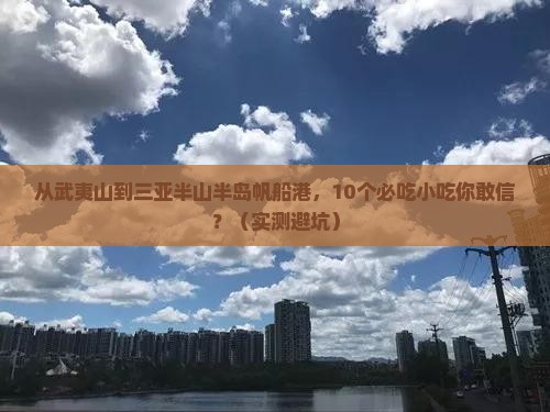 武夷山前往三亚半山半岛帆船港旅游小吃